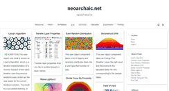Desktop Screenshot of neoarchaic.net